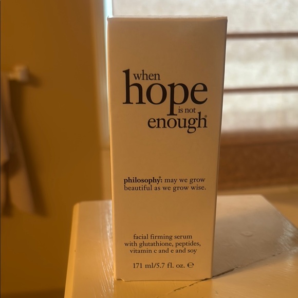 NIB Philosophy When Hope Isn’t Enough Facial Firming Serum - Picture 1 of 2